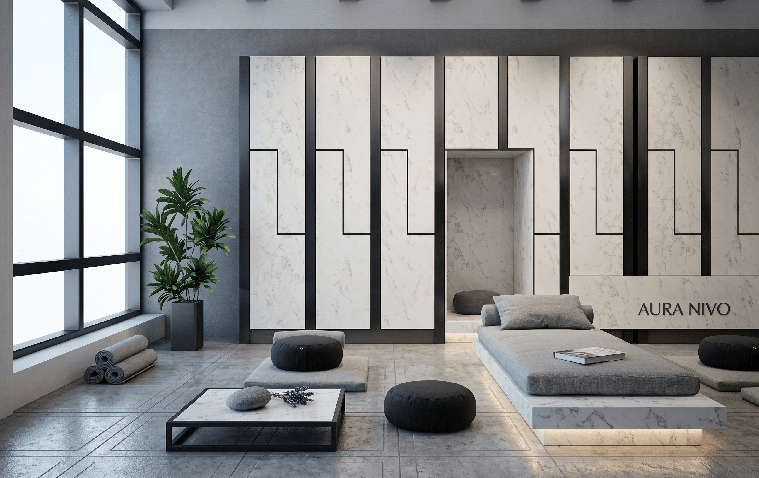 Marmo Kompakt LAM Panel render